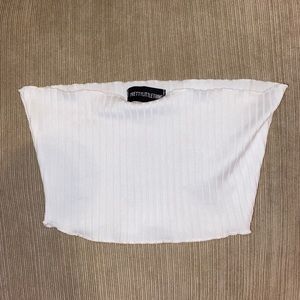 Cropped tube top from PLT